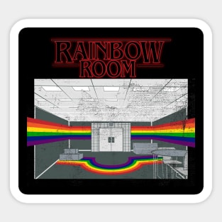 Spend some time in the Rainbow Room Sticker